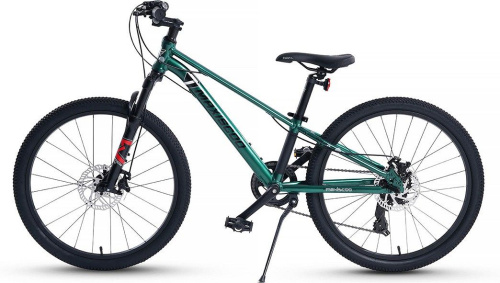 Велосипед Maxiscoo 7BIKE 24 M300 (2024) (130-155 см), зеленый