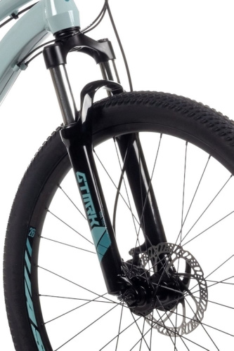 Велосипед Aspect OASIS HD 26" (2023), рама 16" (155-165 см), зеленый