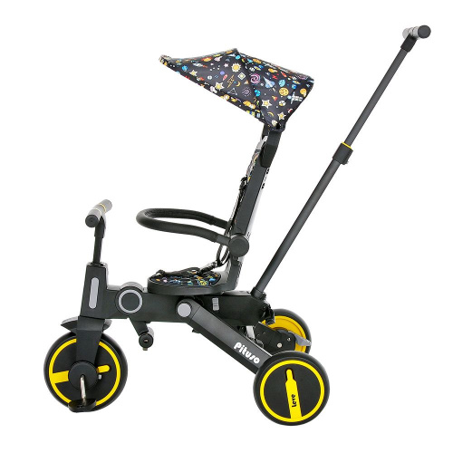 Велосипед PITUSO Leve складной (92-98 см), желтый