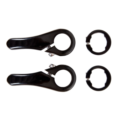 Рога на руль STG GR6250, алюминий, черный, черный