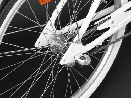 Велосипед Horh Costa 26 (2024), рама 18" (165-175 см), белый