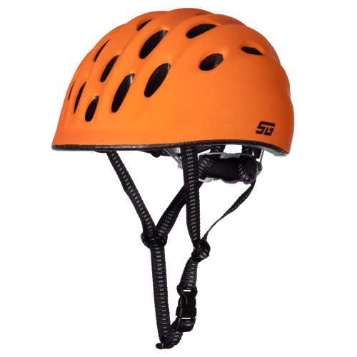 Шлем STG HB10-6 с фикс застежкой, рама M, оранжевый