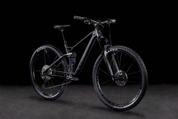 Велосипед Cube Stereo 120 Race 29" (2022), рама L (175-185 см), черный Велосипед Cube Stereo 120 Race 29" (2022), рама L (175-185 см), черный