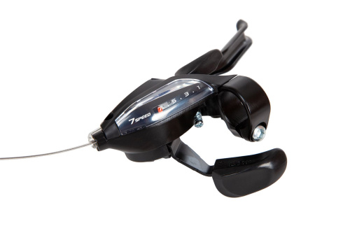 Шифтер с тормозной ручкой Shimano ST-EF500-7R, Right 7-Speed, 2050mm