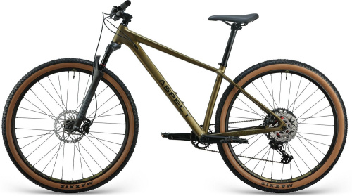 Велосипед Aspect AMP Expert 29 (2025), рама L (175-185 см), золотистый