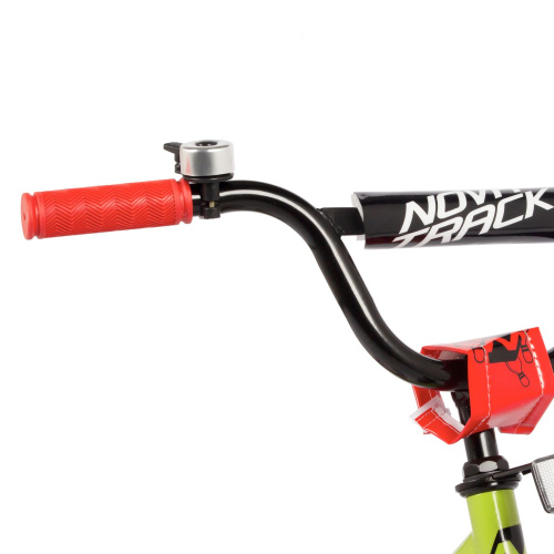 Велосипед Novatrack Strike 20" (2022) (110-130 см), зеленый