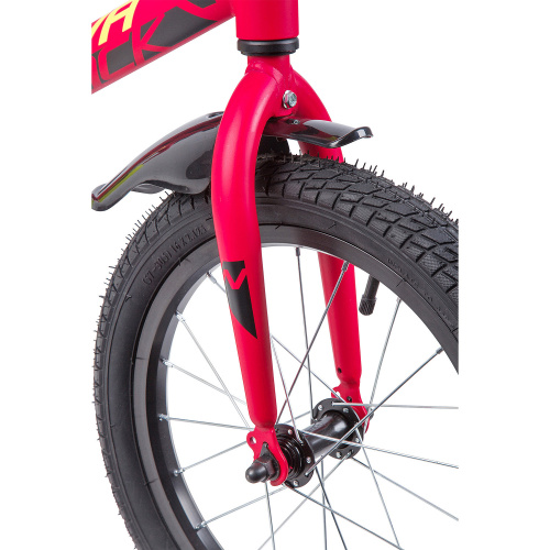 Велосипед NOVATRACK TORNADO 16" (2019), рама 10.5" (98-110 см), красный