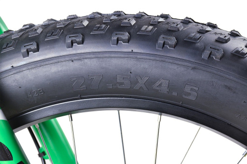 Велосипед Stark Fat 27.3 HD (2024), рама 20" (175-185 см), зеленый