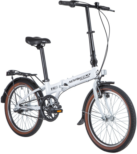 NOVATRACK TG-20 3-spd 20" (2020), белый