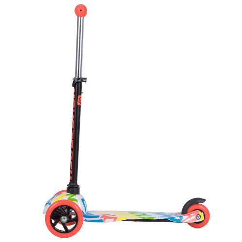 Самокат-кикборд Novatrack Disco-kids Basic (2018), белый