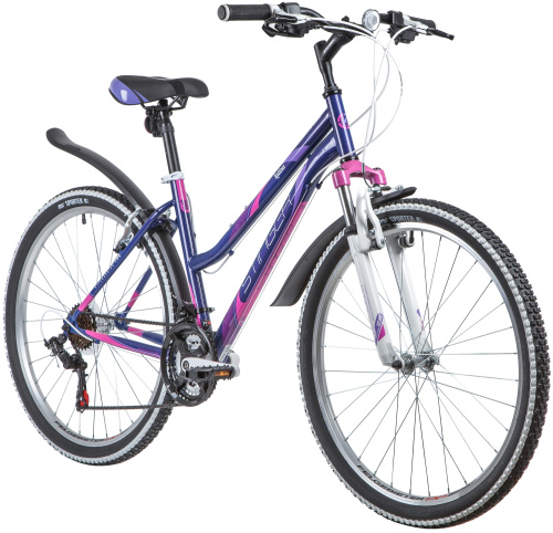 Велосипед Stinger Latina 26" (2018), рама 17" (165-175 см), фиолетовый