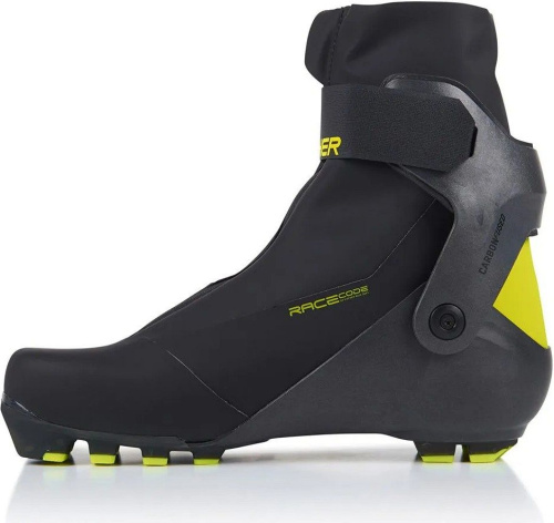 Гоночные лыжные ботинки Fischer для конькового хода Carbonlite Skate, S10023, черный