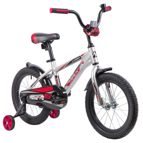 Велосипед NOVATRACK LUMEN 16" (2019), рама 10.5" (98-110 см), коричневый