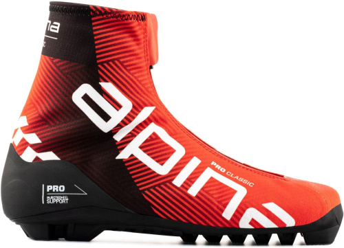 Гоночные лыжные ботинки Alpina для классического хода Pro Classic, 5367-1, красный