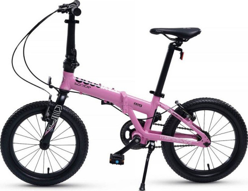 Велосипед детский складной Maxiscoo S009 Pro 16, розовый