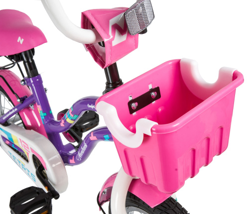 Велосипед NOVATRACK TETRIS 12" (2020) (92-98 см), фиолетовый