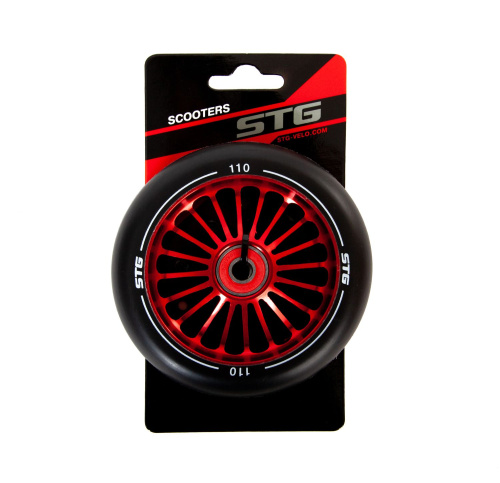 Колесо для трюкового самоката 110 мм с алюминиевым ободом, ABEC-11