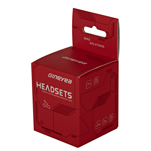 Рулевая колонка Gineyea GH-818D, конусная, 1 1/8", 28.6/44-30/44, черный