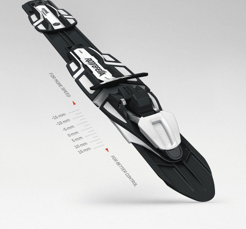 Лыжные крепления Rottefella Bindings Xcelerator Pro Skate Singlepack, черный