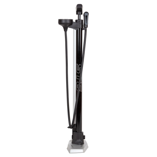 Насос напольный Giyo GF-54E , универсальная насадка, манометр 2,5", серебристый