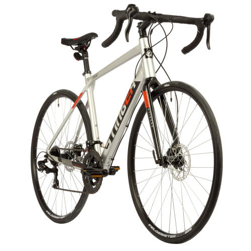 Велосипед Stinger Stream Std 28" (2021), рама 58 см (185-195 см), серебристый