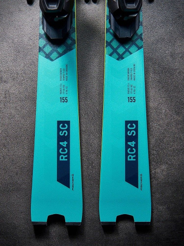 Горные лыжи Fischer 24/25 RC4 Worldcup SC M-Track, A15623, голубой