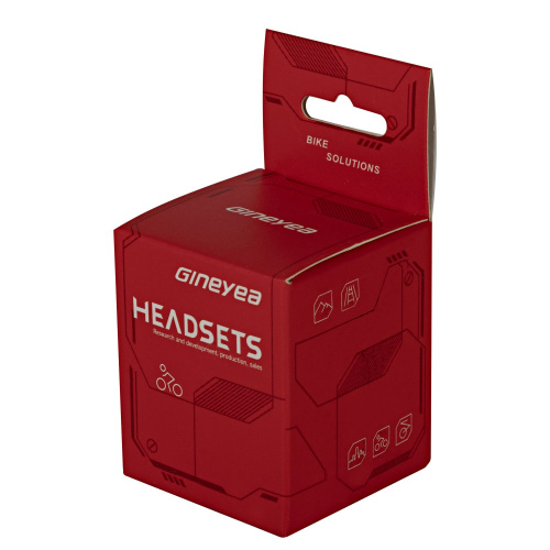 Рулевая колонка Gineyea GH-868D, 1 1/8", 28.6/44-30/44, черный