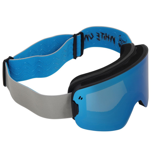 Маска горнолыжная White Owl FA-030, синий-черный