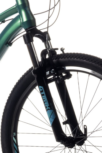 Велосипед Aspect Oasis 26" (2023), рама 14.5" (130-155 см), зеленый