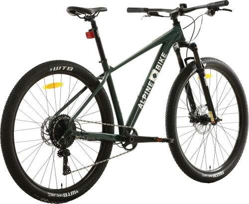 Велосипед Alpinebike MTB 11 AIR (2024), рама M/L (175-185 см), зеленый