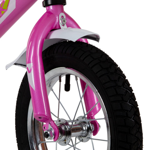 Велосипед NOVATRACK TWIST 12" (2020) (92-98 см), розовый
