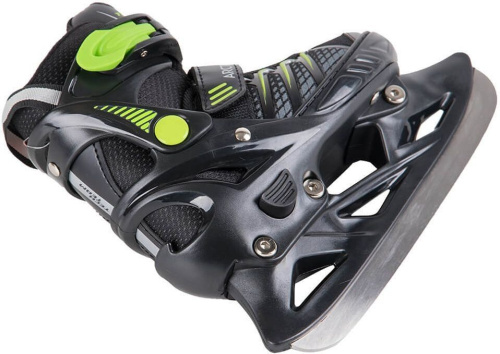 Коньки детские раздвижные Tech Team Arctic Boy 2023, черный